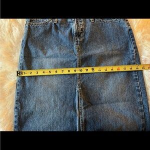 Vintage L.E.I Jean Skirt